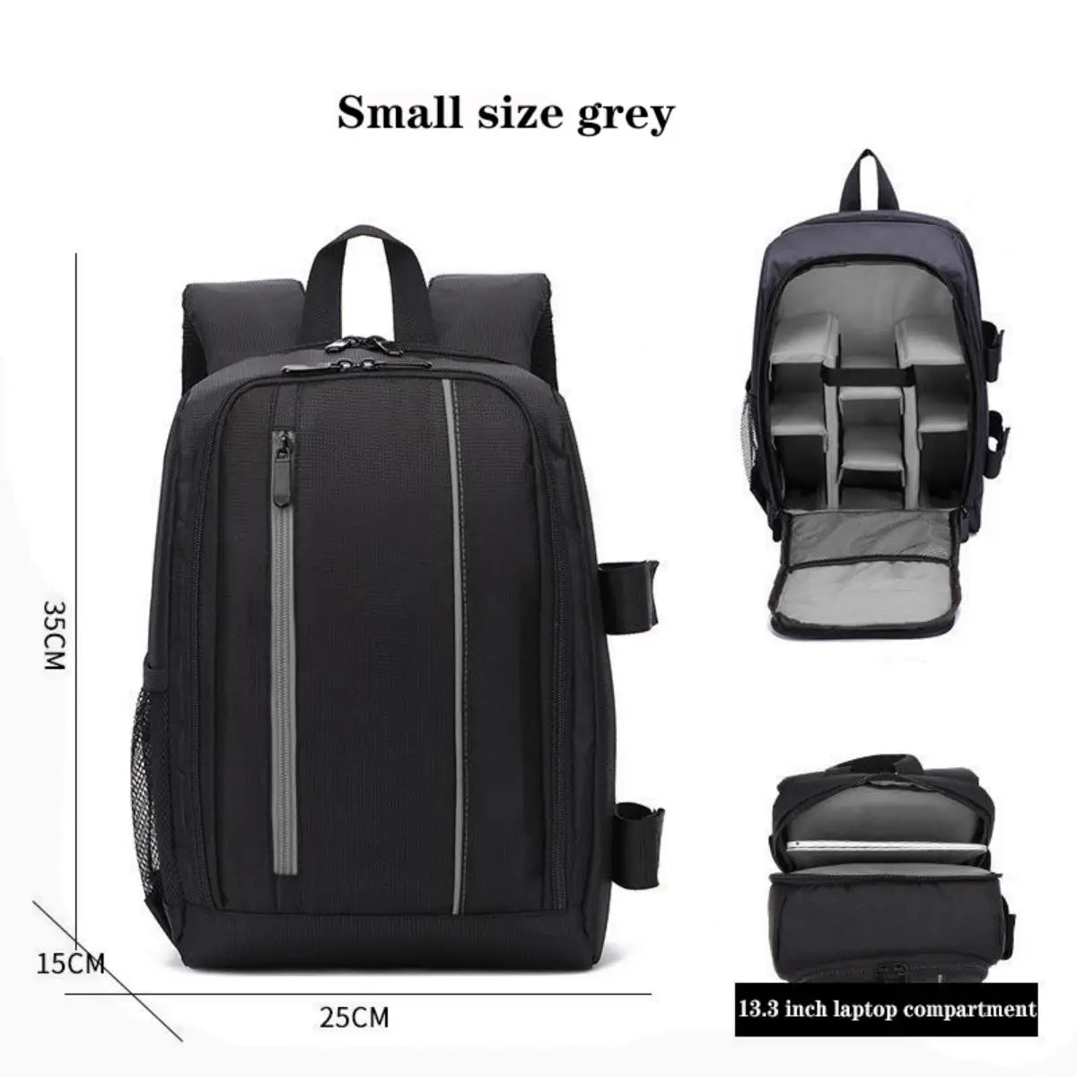 JINNUOLANG Camera Backpack Waterproof For DSLR And Mirrorless Lenses