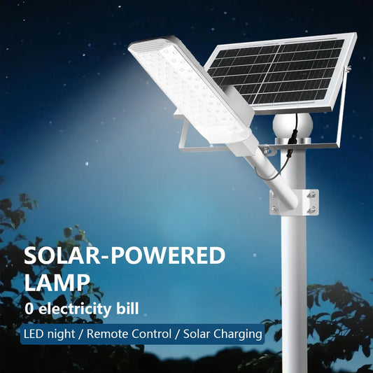 IP68 Outdoor Solar Street Light 8000LM 320 Degree Wide Angle
