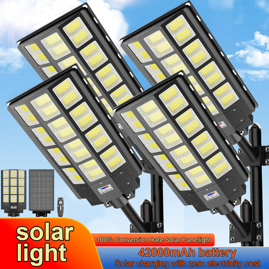 IP65 Solar Street Light With Motion Sensor And Remote Control