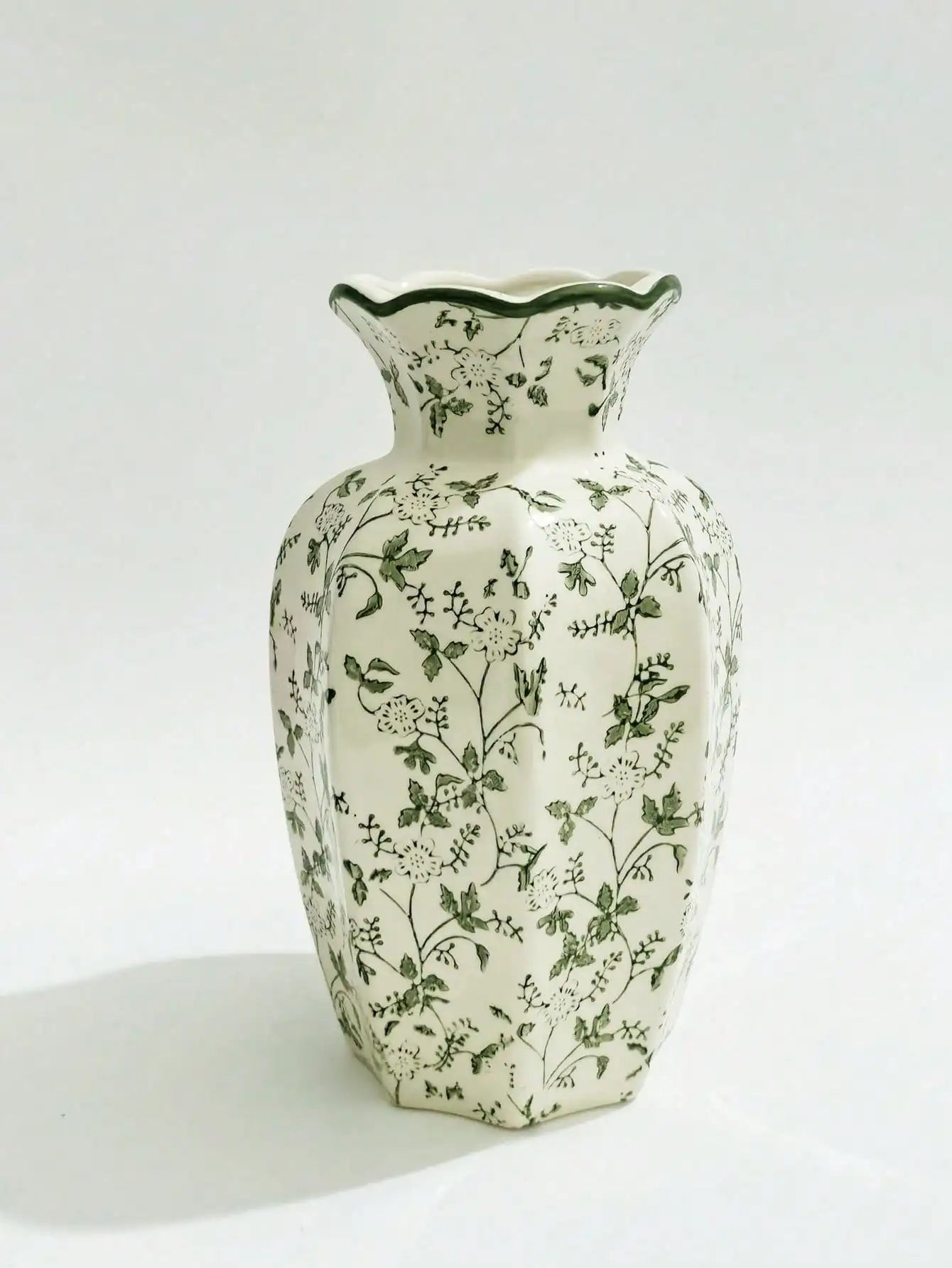 Porcelain Vase Chinese Retro Floral Home Decor For Living Rooms