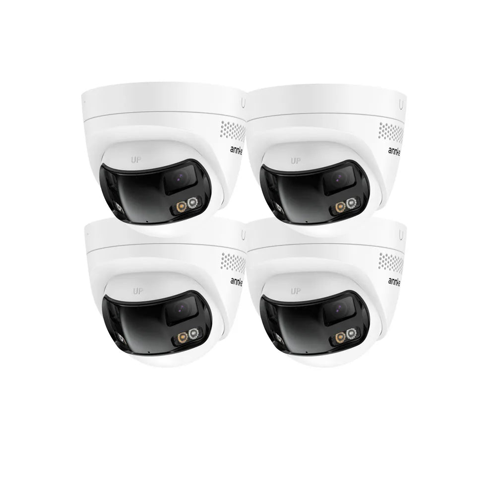 ANNKE 4K 8MP POE Surveillance Camera Dual Lens Outdoor Night Vision CCTV