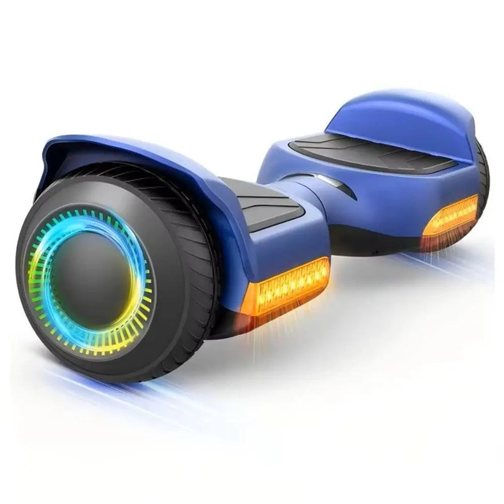 GYROOR Kids Self Balancing Hoverboard All-Terrain With LED Lights Bluetooth