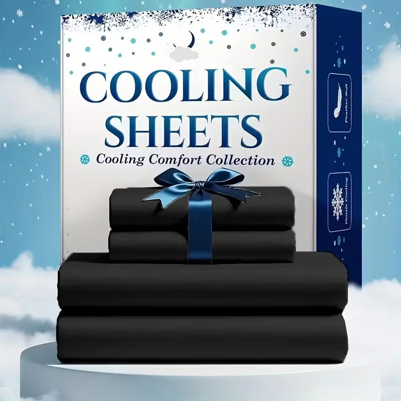Bamboo Cooling Sheet Set For Kids Breathable Comfort