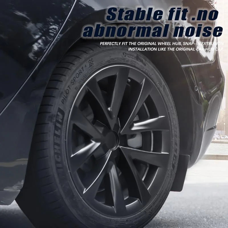 YIKUN Tesla Model 3 Hubcap Wheel Rim Cover Kit Pro
