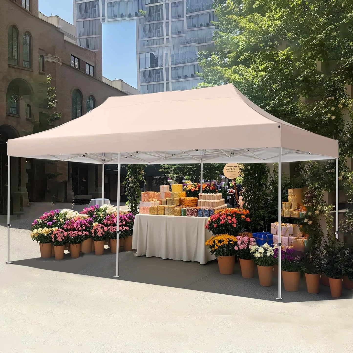 Heavy Duty Pop Up Canopy Tent Instant Shelter For Events