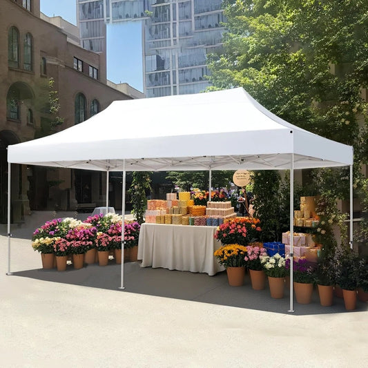 Heavy Duty Pop Up Canopy Tent Wheeled Bag Included
