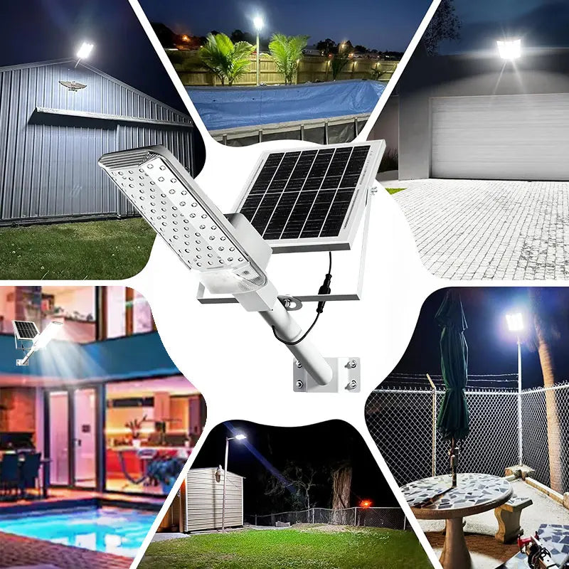 IP68 Outdoor Solar Street Light 8000LM 320 Degree Wide Angle