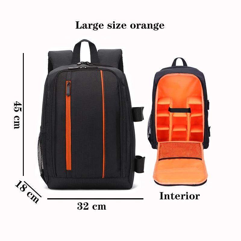 Waterproof Camera Backpack for DSLR and Mirrorless Cameras