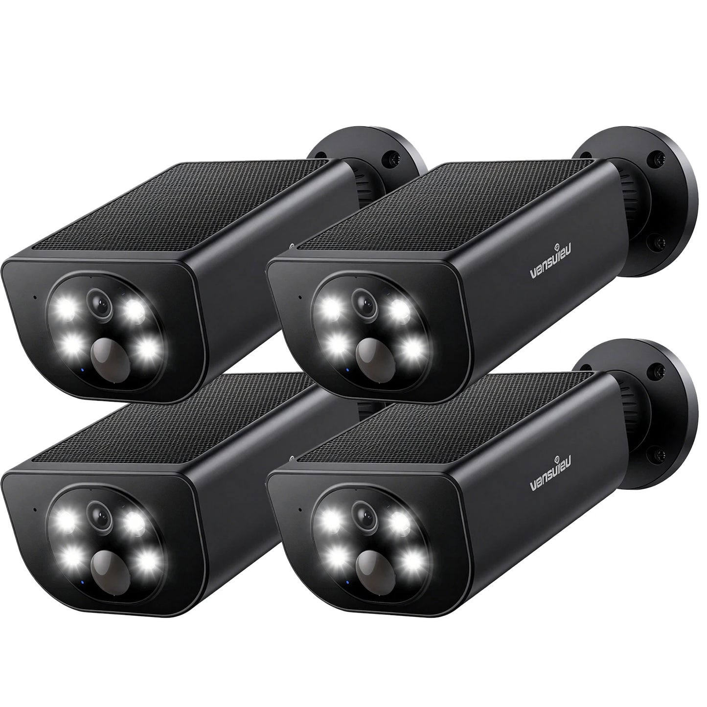 Wansview 2K Solar Wireless Outdoor Security Camera With Motion Detection