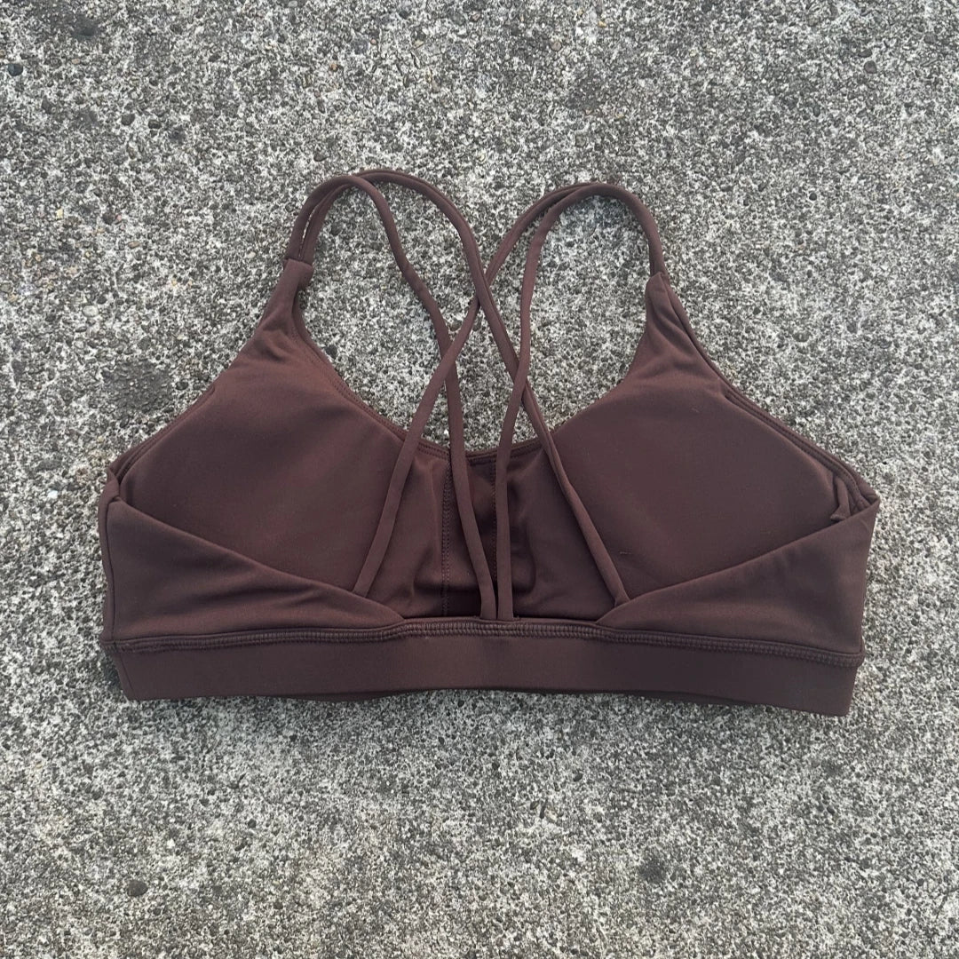 Solid Color High Support Women Gym Yoga Bra