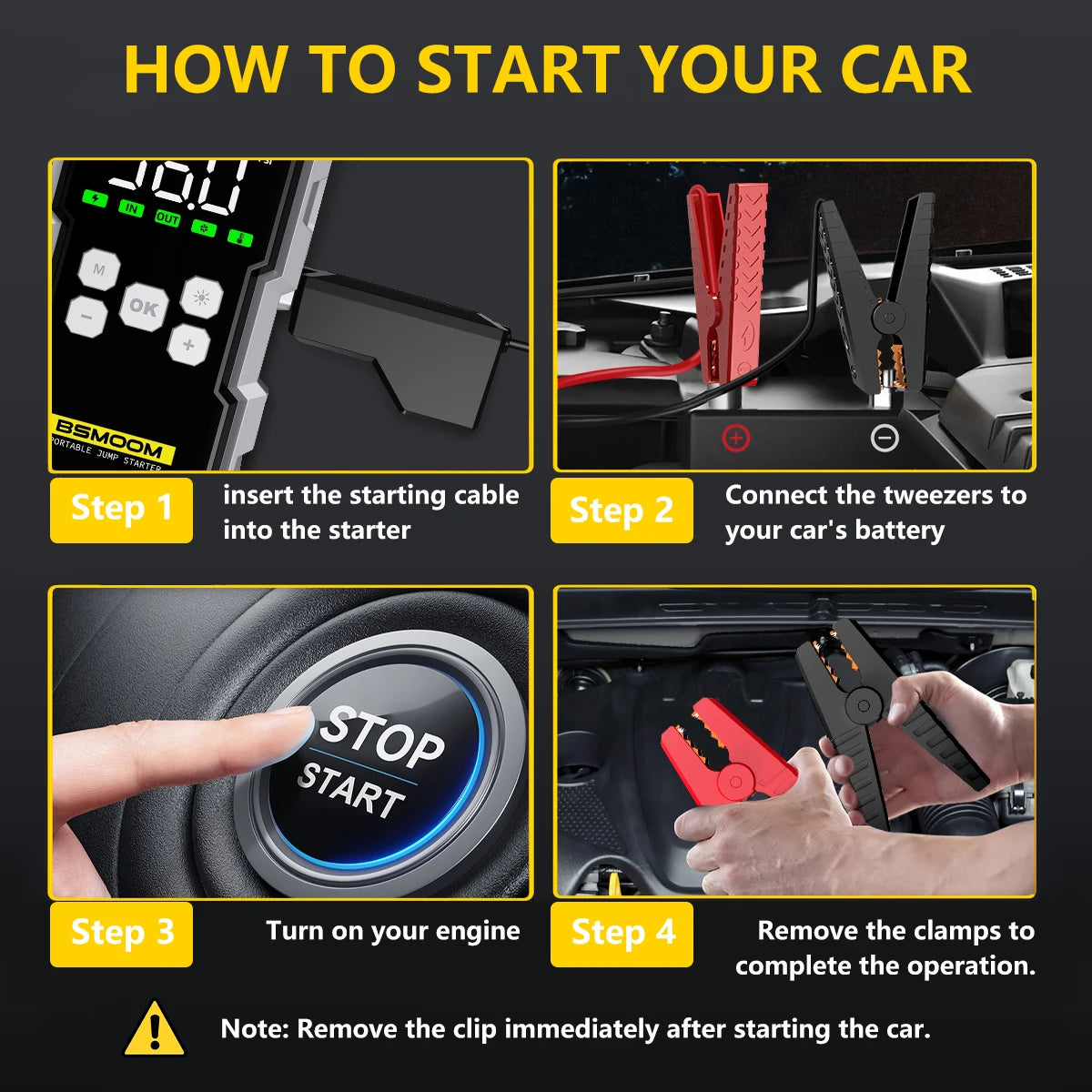 BIUBLE 7000A Jump Starter Air Compressor And 12V Power Bank