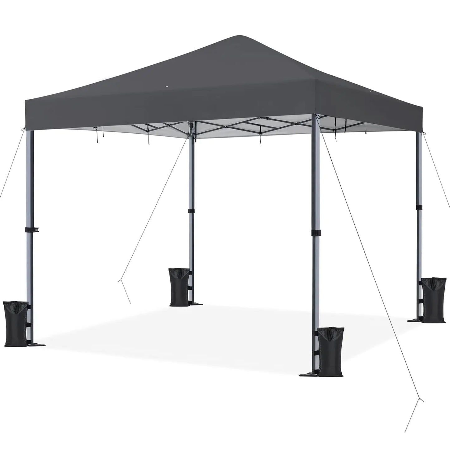 Pop Up Canopy Tent Easy Setup Portable Outdoor Gazebo Wheeled