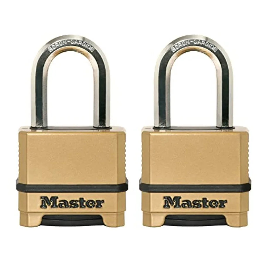 Heavy Duty Weather Resistant Padlock Resettable Combination Lock Outdoor