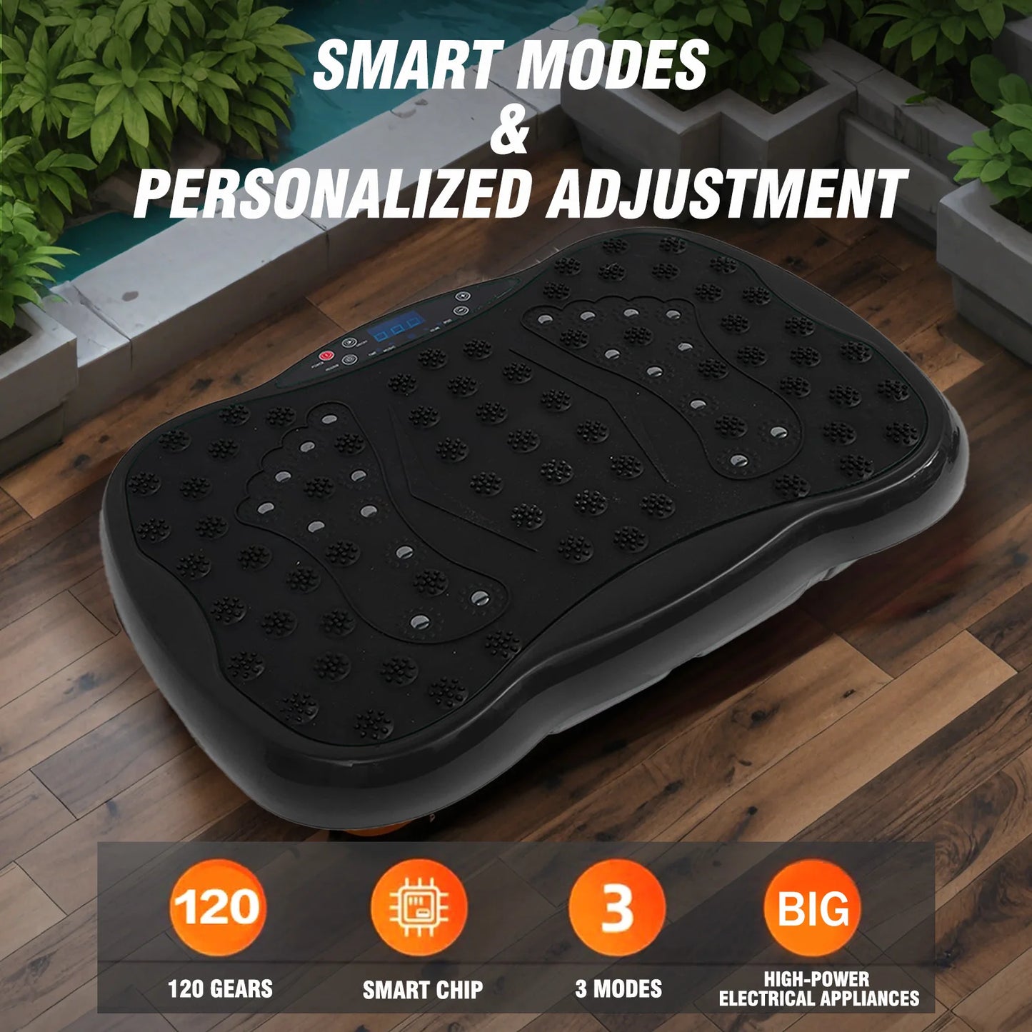 Full Body Vibration Platform Exercise Machine With Remote Control