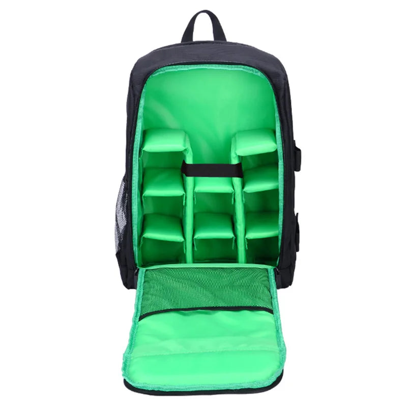 JINNUOLANG DSLR Camera Backpack Waterproof With Tripod Holder